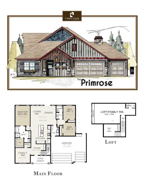 2 story home floorplan called floorplan